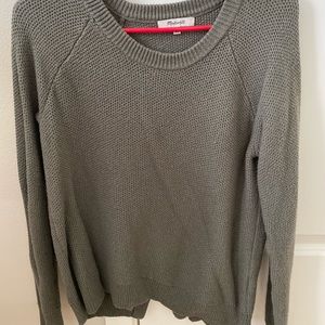 NEW Madewell olive green sweater